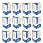 REMEN 30W B22D LED Bulb, High Wattage LED Bulb 30 Watt (Cool White, Pack of 12)