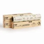 TDS PLUS WRAP 30 Meter Print (Brown) Butter Paper (Pack of 3)