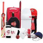 CW Storm Cricket Set With Bat Full Cricket Kit Boys Age 10-11 Yr Youth Size Cricket Kit Size 5