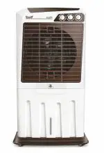 SUMMERCOOL Platina Tower 100L Portable Personal Air Cooler for Home | Turbo Fan Technology | Desert Coolers For Home | Powerful Blower & 3-Speed Control | i-Pure Technology & Low Power Consumption | 1 Year Warranty (White)