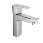 WATERMAN Leo Pillar Tap Faucet Brass Body Chrome Finish Deck Mount Water Taps For Kitchen, Bathroom, Sink. Wash Basin, Toilet