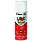 Rust-Oleum STOPS RUST 267970 LeakSeal Flexible Rubber Waterproof Coating Spray Paint WHITE, 340 grams