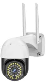 DDLC Wi-Fi CCTV Camera 1080p HD PTZ V380 Pro Outdoor | IP66 Waterproof CCTV Camera | Night Vision | with LED Lights & Alarm | Smart Motion Detection | Outdoor Indoor Camera (Black PTZ)