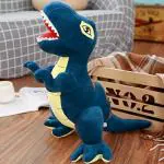Hug N Feel Soft Toys Blue Dinosaur Soft Toy