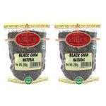Miltop Black Chia Natural Seeds 250 g (Set of 2)