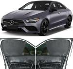 Able Elegant Half Car Sun Shade Curtains for Mercedes-Benz CLA Class 200 Set of 4 Pcs