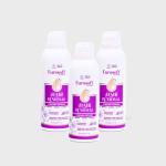 EUROSFT Hair Removal Spray Cream For Women With Lavender Fragrance | Painless Hair Removal for Arms, Underarms, Legs, Bikini Line & Intimate Areas | Dermatologically Tested | No-Skin Darkening, 200GM, Pack of 3