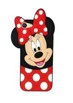 Lejaao Oppo F1s Red Rubber Mobile Back Cover