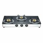 Prestige Royale Plus Schott Glass Top Gas Stove (3 Burners) - GT 03L SS