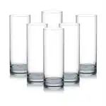 Ocean Glassware Beverage Glass Tumbler 340Ml - Set of 6 for Kitchen|Water|Hot&Cold Drinks|Juice|Cocktail|Milkshake|Smoothie|Ideal for Home|Party|Restaurant|Gifting|Special Occasion,Transparent