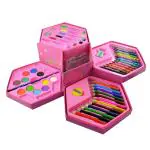 Parteet Multicolor Colour Box With Different Type Of Colours - Set Of 46 (Pack Of 1)