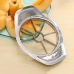 MOSTSHOP Stainless Steel Fruits, Veggies & Melon Cutter Divider Slicer Kitchenware (Stainless Steel Apple Cutter)