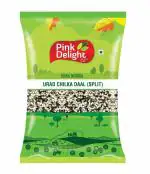 Pink Delight Dry Unpolished Urad Chilka Daal | Kaali Daal | Urad Daal | 1 KG Pack