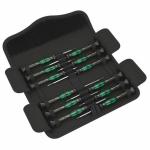 Wera 05073675001 Kraftform Micro-Set/12 Sb 1 Screwdriver Set for Electronic Applications, 12 Pieces