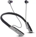 Mi-Sts Black Storm Neckband 30 Hours Of Play Time With Unique Design Headset, In The Ear