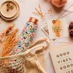 Rare Planet White Bird Copper Bottle