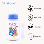 Babyme Anti-colic Feeder bottle for baby/Infant/Newborn With Plastic Feeder Spoon-150 ML (Pack of 4)