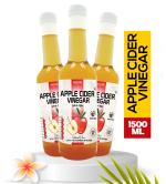 NutroVally Apple Cider Vinegar With the Mother - 500ml (Pack of 3)