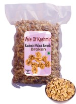 Vale Of Kashmir Broken Walnut Kernels 400 Grams, Premium Walnut Kernels Broken, Akhrot Giri