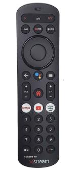 TIVANY INTERNATIONAL LCD/LED TV Remote Control for Airtel Xstream Set top Box