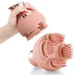 OSIM uScalp 2 Waterproof Hair Scalp Rechargeable Electric Head Kneading Massager, 4 Speed Modes, Handheld Portable Head Scratcher Massager for Hair Growth, Full Body Pain Relief, Deep Clean & Stress Relax Designed & Developed In Singapore