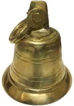UAPAN Gold Round Brass Pooja Bell