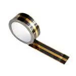 Hasthip Black, Gold Polyvinyl Chloride Golden Floor Tiles Stickers, Waterproof Tile Gap Self Adhesive Tape