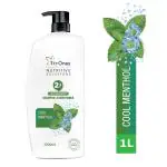 TryOnes 2-in-1 Cool Menthol Anti Dandruff Shampoo + Conditioner for Women & Men, 1L