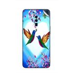 GADGETSWRAP Printed Vinyl Skin Sticker for Oppo Reno 10x Zoom - Hummingbird Lovers