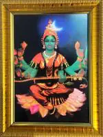 7 Hills Store Sri Raja Shyamala Devi Photo Frame / Sri Raja Matangi Devi ( 5 Inch x 7 Inch ) Photo frame