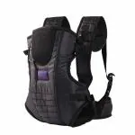 Magic Seat Premium Unisex Baby Carrier Bag- 3 in 1 Front, Back & Head Support Kangaroo Bag - Black