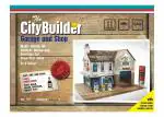 The CityBuilder Plastic, Steel O Gauge Garage and Shop Model Making Kit 10 Year and Above