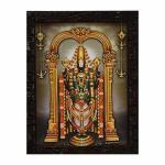 PujaNPujari God Photo Frames Tirupati Balaji Photo Frame for Wall Hanging