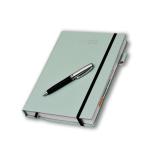 GRYPHUS Green Stylish Elastic Dated Diary 2023 for Office Planner For Girls and Boys with Pen.