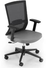 Spica Modular Solutions SPICA Office Chairs IRON Nylon Office Executive Chair- BLACK (Do-It-Yourself))