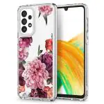 CYRILL by Spigen Cecile Back Cover Case Compatible For Samsung Galaxy A33 5G (2022) (TPU + Polycarbonate) - Rose Floral