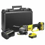 Stanley FATMAX SCG400M2K-B1 20 V Cordless Brushed Grinder with Batteries