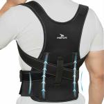 Mayor Neoprene Free Size Posture Corrector for Men and Women | Belt for Back Pain, Straight Back and Shoulder Support (Universal)
