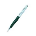 Auteur Focus Green Brass Blue Ink Ball Pen