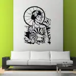 Sticker Studio Vinyl China Girl Wall Sticker 58 cm X 40 cm