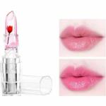 DIVYA UNIQUES Korean Natural Pink Lips Color Changing Flower Gel Lipstick (Pack of 1)
