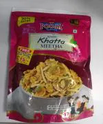 POOJA KHATTA MEETHA MIX NAMKEEN 400 GM (Pack of 2)