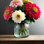 Love Creation 12x18 Size poster print for creative wall art- sunflower-fields-watercolor-print-8097(Non Sticker)