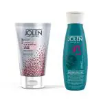 Jolen New York Lumeric B3 Hair Removal Cream (Peach) 50g & Ultra Light Body Lotion 200ml - Combo
