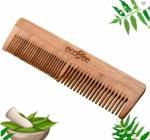 ecobee Kacchi Neem Wood Comb, 100% Handmade and Organic for Men & Women-A1