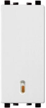 Sodashi electric Schneider Electric ZENcelo Switch, 1-way, 6AX, full-flat module with ondicator,(white) IN8401 6 A One Way Electrical Switch (Pack of 1 Number of Switches - 1)