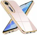 Mintak Oppo A17k Pink Silicon 360 Degree Protection and Slim Design Mobile Back Cover