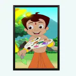 NOKKES Chota Bheem Kaliya Dholu Bholu Chutki Raju Jaggu 5X7 Photo Frame_AQD1_9