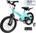 R for Rabbit Tiny Toes Rapid The 16 Inch Smart Plug And Play Bicycle For Kids - Lake Blue