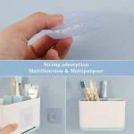 MOSTSHOP Pack of 10 Double Side Self Adhesive Male Female Wall Hooks Magic Transparent Sticker Hooks for Spike Guards Toilet Brush Photo Frames Bathroom